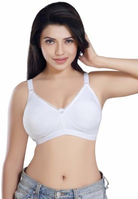 SENSITRA Women Minimizer Non Padded Bra(White)