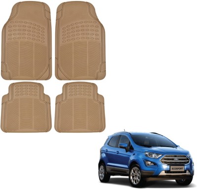 Oshotto Rubber Standard Mat For  Ford Ecosport(Beige)