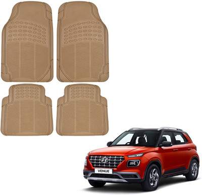 Oshotto Rubber Standard Mat For  Hyundai Venue(Beige)