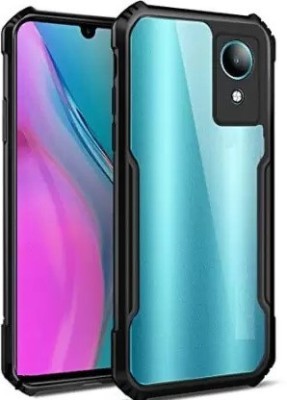 Phone Case Cover Back Cover for Samsung Galaxy A03 Core(Black, Transparent, Camera Bump Protector, Silicon, Pack of: 1)