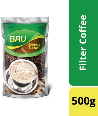 BRU Green Label Roast & Ground Coffee(500 g)