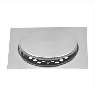 Senkiddpro Floor Stainless Steel Pop-Up Strainer(15 cm Set of 1)