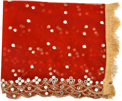 YOUTHQUAKE Net Embroidered Women Dupatta