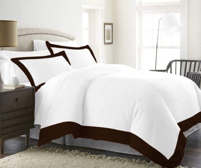 SarahLinen Single Cotton Duvet Cover(Brown)