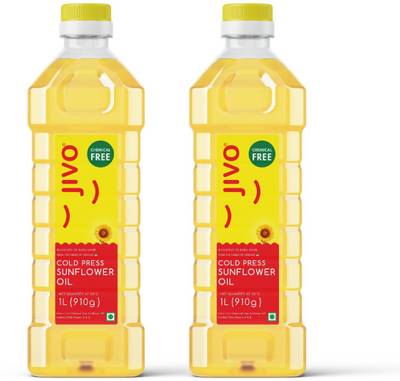 JIVO Sunflower Cooking Oil 2 Litre Sunflower Oil Plastic Bottle