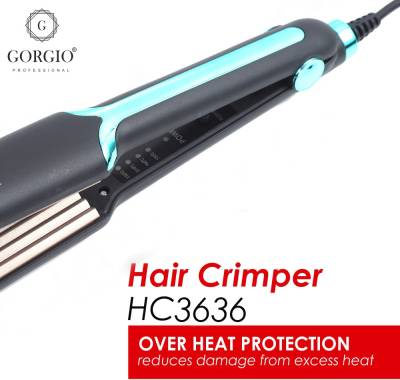 Gorgio Professional Hair Crimper HC3636 Electric Hair Styler - Price History