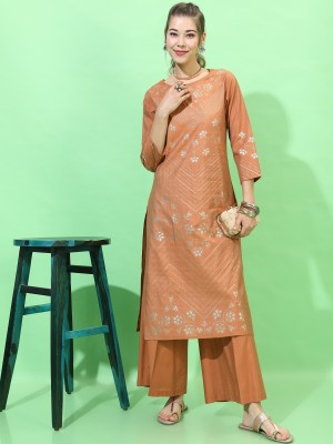 Vishudh Women Kurta Palazzo Set