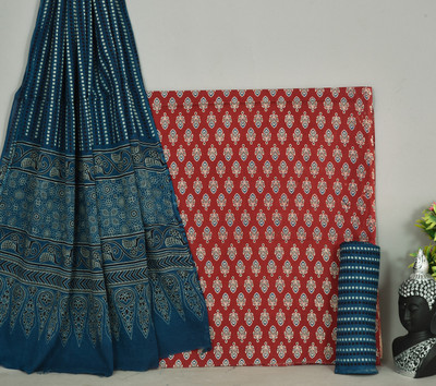 RIGDOM Pure Cotton Printed Salwar Suit Material