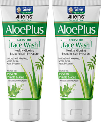 Allen's AloePlus Ayurvedic  (100ml X 2) Face Wash(200 ml)