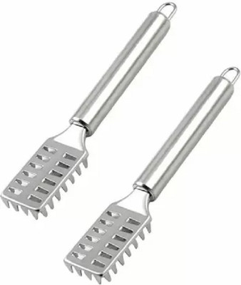 DN BROTHERS Steel Fish Scale Remover Fish Scale Scraper for Fast Cleaning Fish Skin Fish Scaler(Pack of 2)