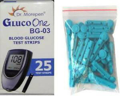 Dr. Morepen BG-03 25 Glucometer Strips