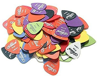 Music Mantra Guitar Picks15 pcs Mix set of Pick 0.58mm/0.71mm/0.81mm/0.96mm/1.20mm/1.50mm Guitar Pick(Pack of 15)