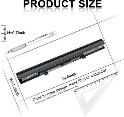 TechSonic Satellite Pro C50-B C50D-B C50Dt-B Series PA5195U-1BRS 6 Cell Laptop Battery