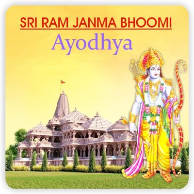 RoyalHeritage Ayodhya - Shri Ram Fridge Magnet For Home Decor / Royal Arts Fridge Magnet Pack of 1