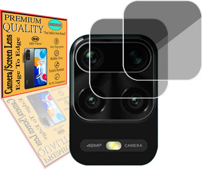 HIRDESH Back Camera Lens Glass Protector for Redmi Note 9 Pro(Pack of: 2)