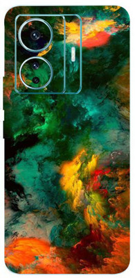 BugguSkin VIVO T1 PRO 5G, vivo t1 pro 5g Mobile Skin(Ultra Super Multicolor Clouds Skin With High Matte Finish.)