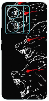 BugguSkin VIVO T1 PRO 5G, vivo t1 pro 5g Mobile Skin(Ultra Super Angry Wolf Skin With High Matte Finish.)