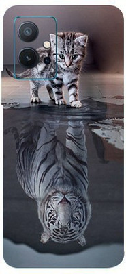 BUGGU VIVO T1 5G Mobile Skin(Lion Shadow Skin With High Matte Finish.)