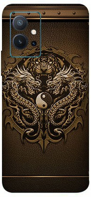 BUGGU VIVO T1 5G Mobile Skin(Ethnic Door Skin With High Matte Finish.)