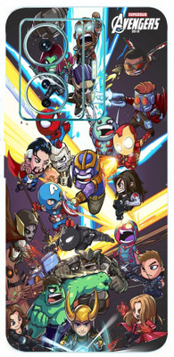 BUGGU VIVO T1 PRO 5G Mobile Skin(Avengers Team Skin With High Matte Finish.)
