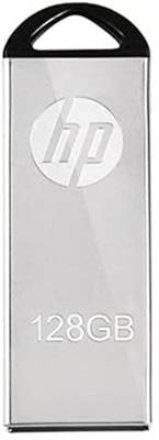 MU HP V220W USB 2.0 Pen Drive (128 GB, Silver) 128 GB Pen Drive