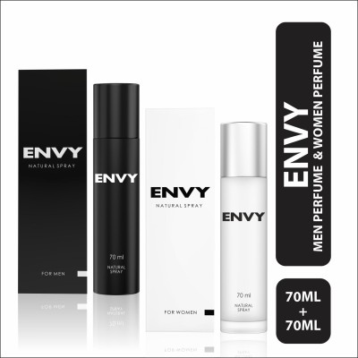 ENVY Combo Perfume For Men and Women 70ML + 70ML Eau de Parfum  -  140 ml(For Men & Women)