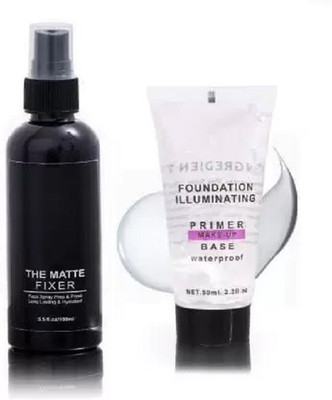Aylily Most Beautiful Trending Fixer combo with Primer Foundation Luxury  Primer  - 150 ml(TRANSPARENT)