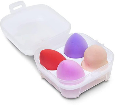 Notch Makeup Puff Sponge Blender Combo Set of 4pcs With Box