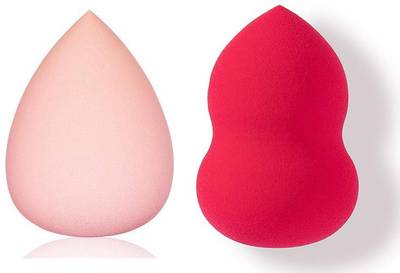 Notch Egg Pear Shape Makeup Puff Sponge Blender for Perfect Makeup Blending