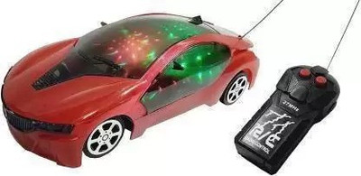 3dseekers Remote Control Fast Car With 3D Lights(Multicolor)