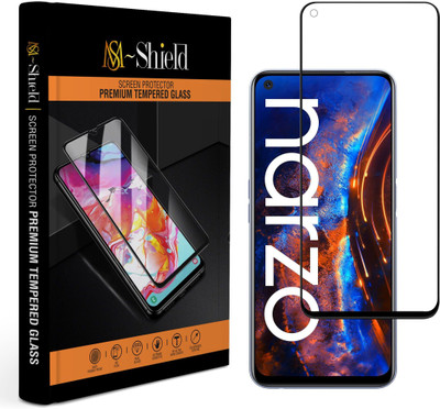 MS-Shield Edge To Edge Screen Guard for Realme Narzo 30 Pro(Pack of 1)