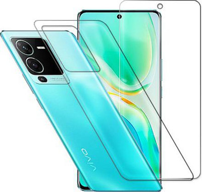 SOMTONE Front and Back Tempered Glass for vivo S15 Pro(Pack of 2)