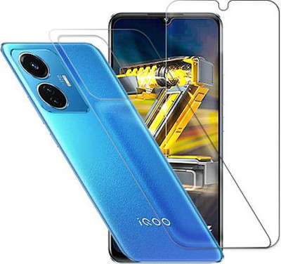 SOMTONE Tempered Glass Guard for vivo iQOO Z6 44W(Pack of 1)