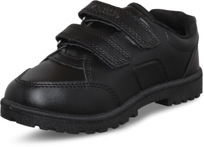 Aqualite Boys Velcro Casual Shoes(Black)
