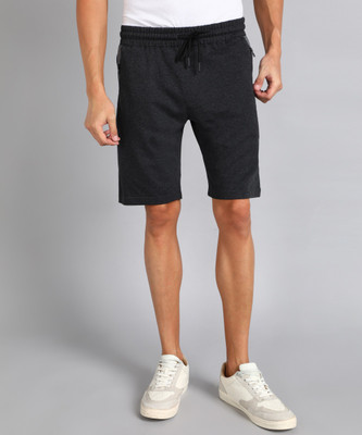 METRONAUT Solid Men Grey Regular Shorts