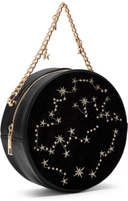 VISMIINTREND Black, Black Sling Bag Constellation Smart Shoulder Bag