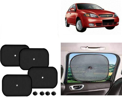 FINCOSTA Side Window Sun Shade For Chevrolet Optra SRV(Black)