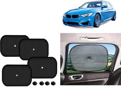 FINCOSTA Side Window Sun Shade For BMW 325i(Black)