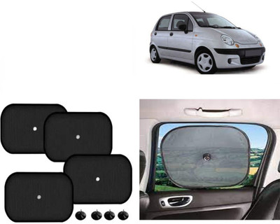 FINCOSTA Side Window Sun Shade For Daewoo Matiz(Black)