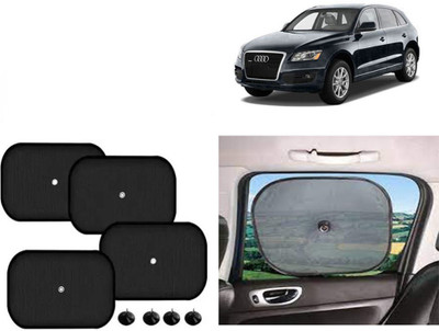 FINCOSTA Side Window Sun Shade For Audi Q5(Black)