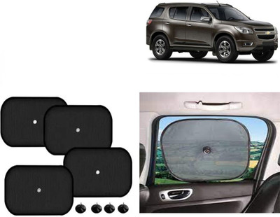 FINCOSTA Side Window Sun Shade For Chevrolet Trailblazer(Black)