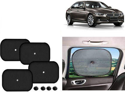 FINCOSTA Side Window Sun Shade For BMW 3 Series(Black)