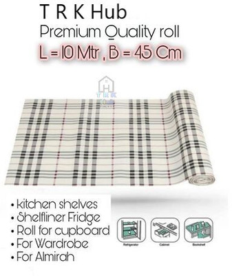H K TRADERs Rectangular Pack of 1 Table Placemat(White, Polyester)