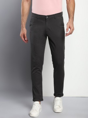 Dennis Lingo Tapered Men Grey Trousers