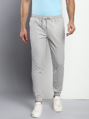 Dennis Lingo Regular Fit Men Grey Trousers