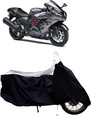 Tricway Two Wheeler Cover for Kawasaki(Ninja ZX-14R, White)