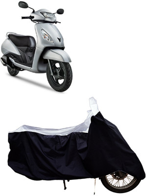 Tricway Two Wheeler Cover for TVS(Jupiter Grande BS6, White)