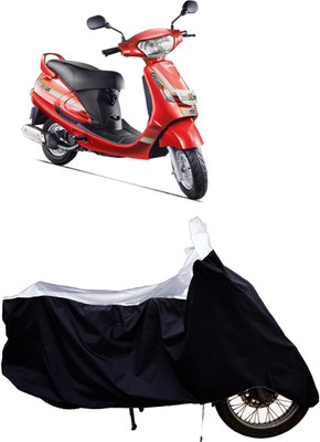 Tricway Two Wheeler Cover for Mahindra(Duro 125, White)