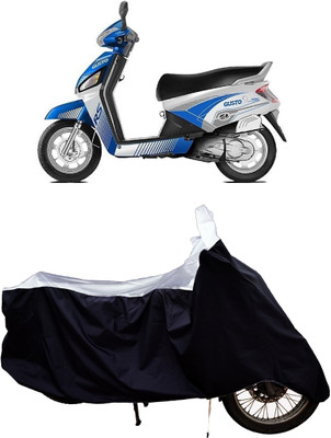 Tricway Two Wheeler Cover for Mahindra(Gusto Electric BS6, White)