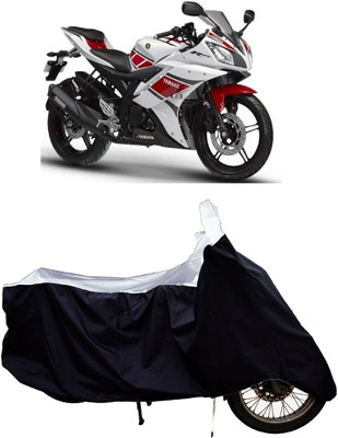 Tricway Two Wheeler Cover for Yamaha(YZF-R15 V2, White)